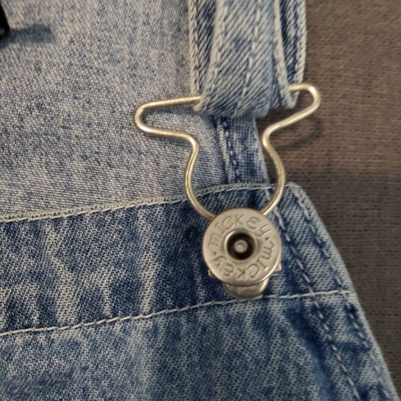 VTG Mickey Unlimited Overalls Womens Size Large Embroidered Cotton Minnie Pluto - Picture 7 of 16